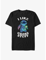 Disney Lilo & Stitch I Like Gross Stuff Stitch T-Shirt - US 8657