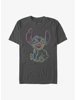 Disney Lilo & Stitch Neon Stitch T-Shirt - US 6165