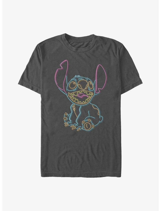 Disney Lilo & Stitch Neon Stitch T-Shirt - US 6165