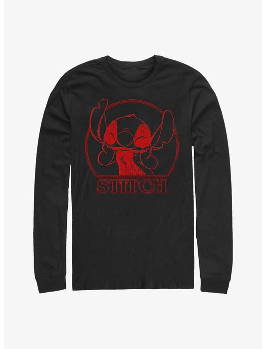 Disney Lilo & Stitch Stranger Stitch Long-Sleeve T-Shirt - US 3917