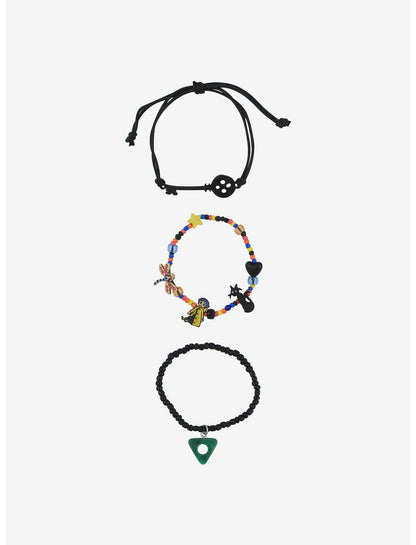 Coraline Icon Bead Bracelet Set - US 4606