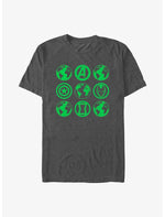 Marvel Avengers Earth Day Green Globes T-Shirt - US 5124