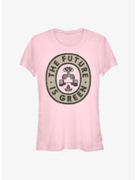 Disney Pixar Wall-E Earth Day The Future Is Green Girls T-Shirt - US 6955