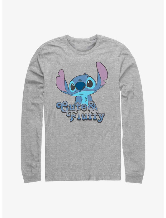 Disney Lilo & Stitch Fluffy Stitch Long Sleeve T-Shirt - US 6897