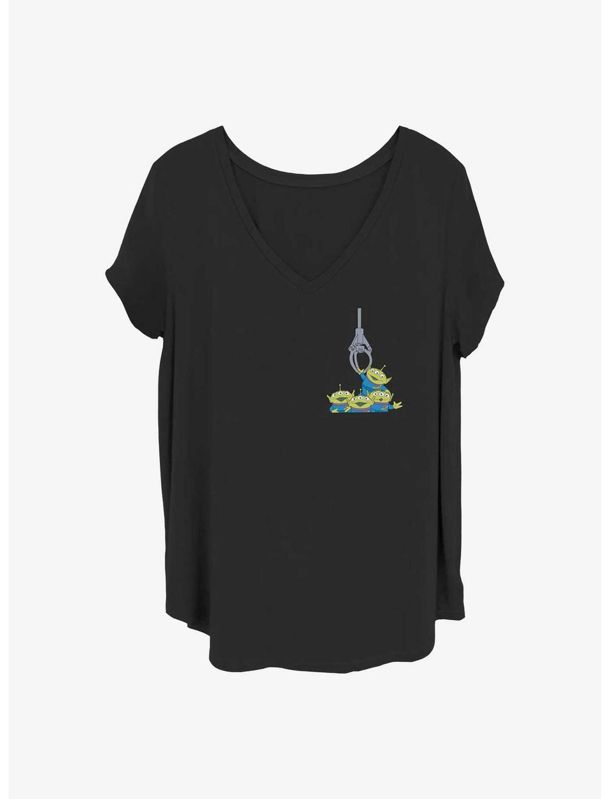 Disney Pixar Toy Story Pocket Print Girls T-Shirt Plus Size - US 6740