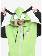 Invader Zim GIR Cosplay Girls Hoodie - US 1486