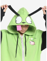 Invader Zim GIR Cosplay Girls Hoodie Plus Size - US 7579