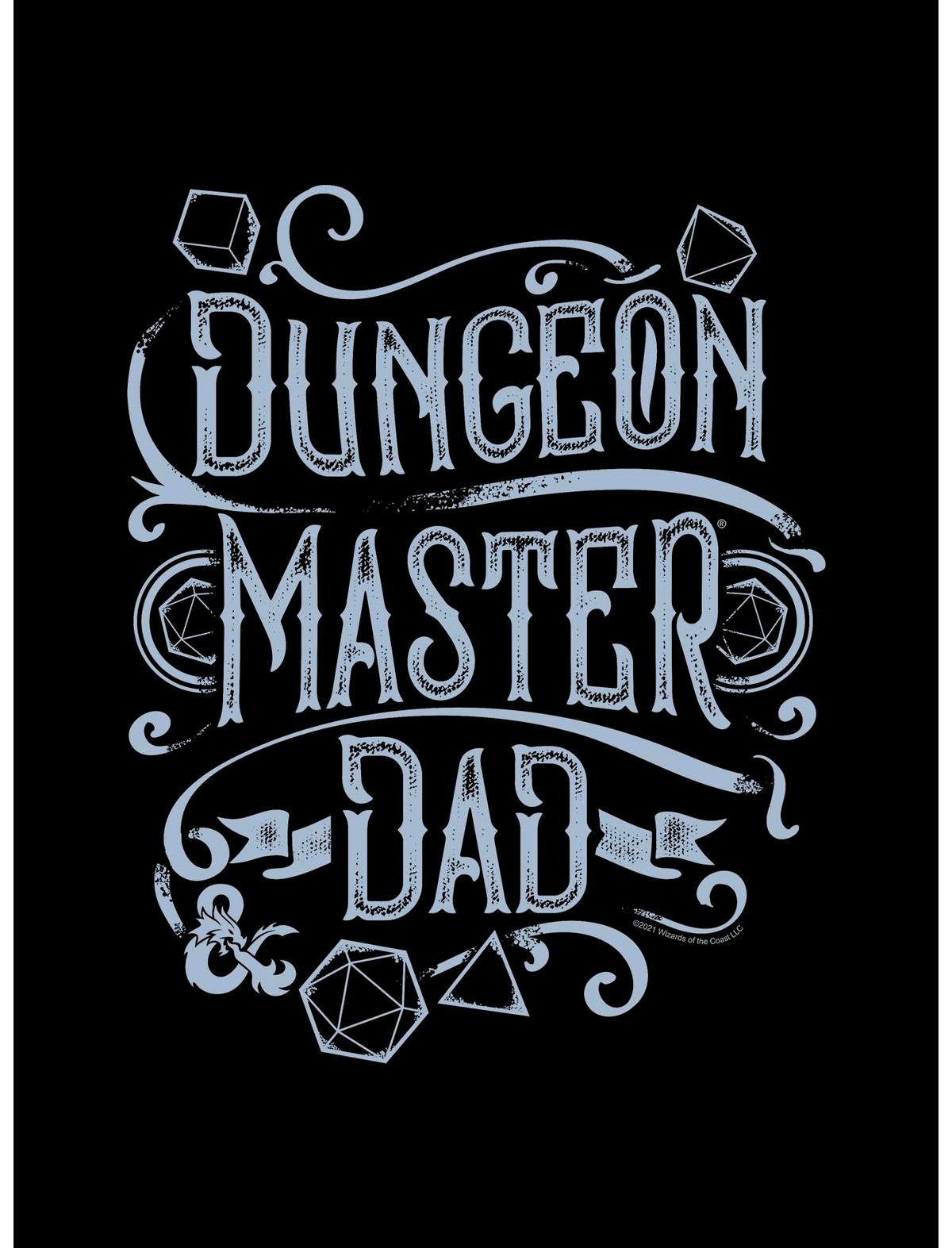Dungeons & Dragons Father's Day Dungeon Dad T-Shirt - US 3905