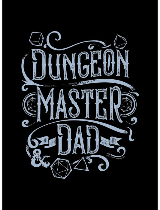 Dungeons & Dragons Father's Day Dungeon Dad T-Shirt - US 3905