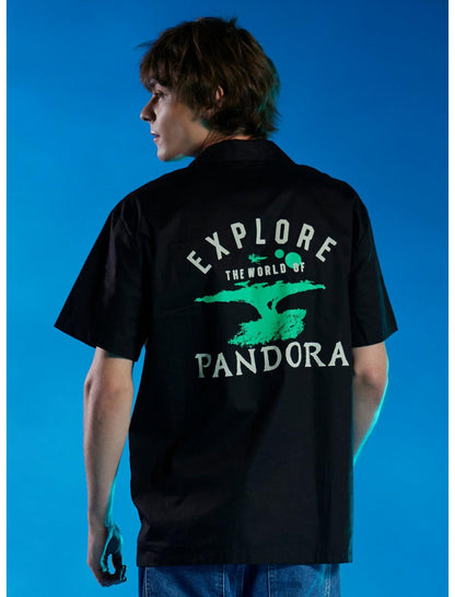 Avatar: The Way Of Water Logo Woven Button-Up - US 4702