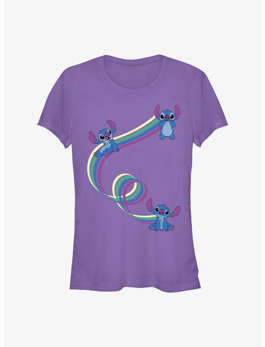Disney Lilo & Stitch Ribbon Stitches Girls T-Shirt - US 3682