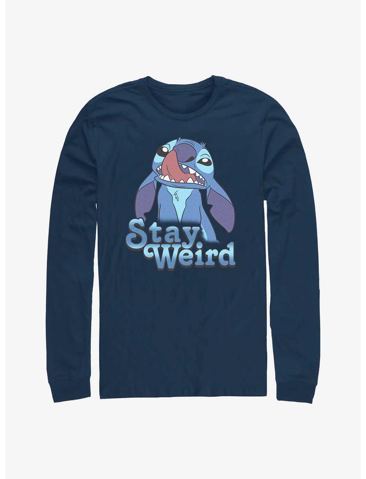 Disney Lilo & Stitch Stay Weird Long-Sleeve T-Shirt - US 4810