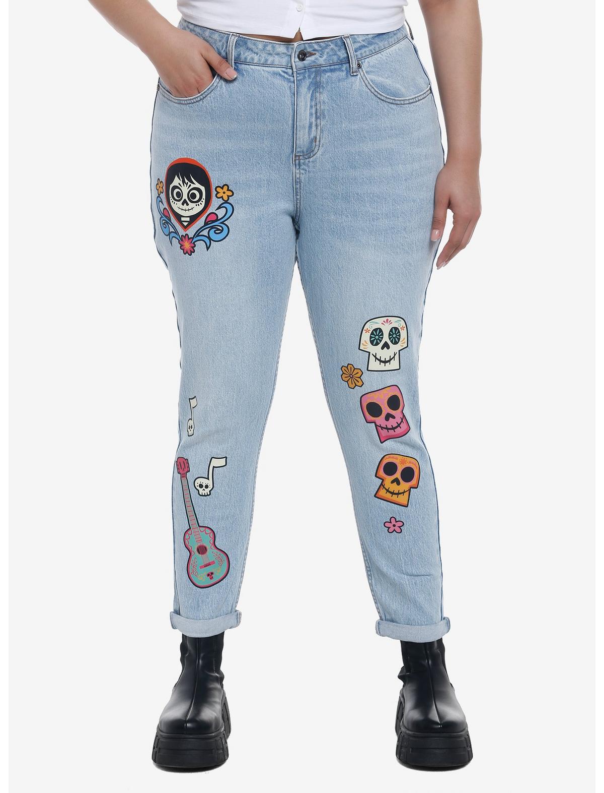 Disney Pixar Coco Mom Jeans Plus Size - US 0867