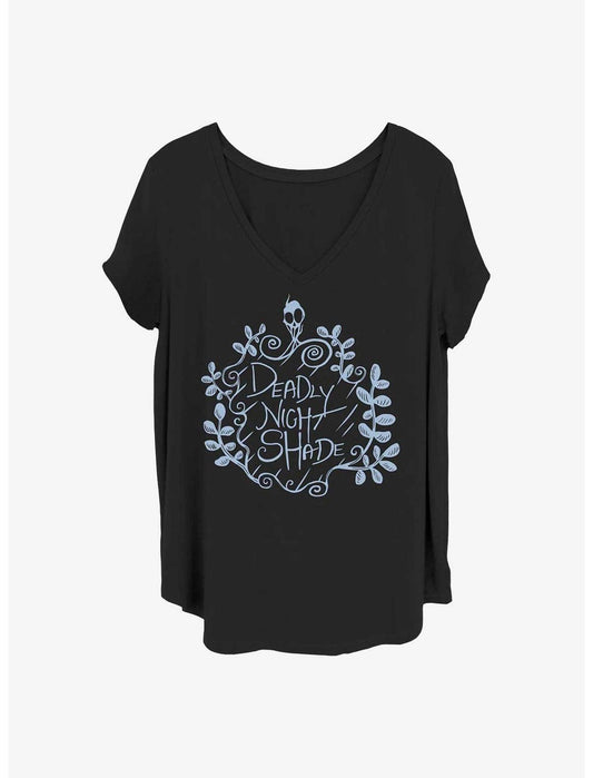 Disney The Nightmare Before Christmas Deadly Nightshade Girls T-Shirt Plus Size - US 0914