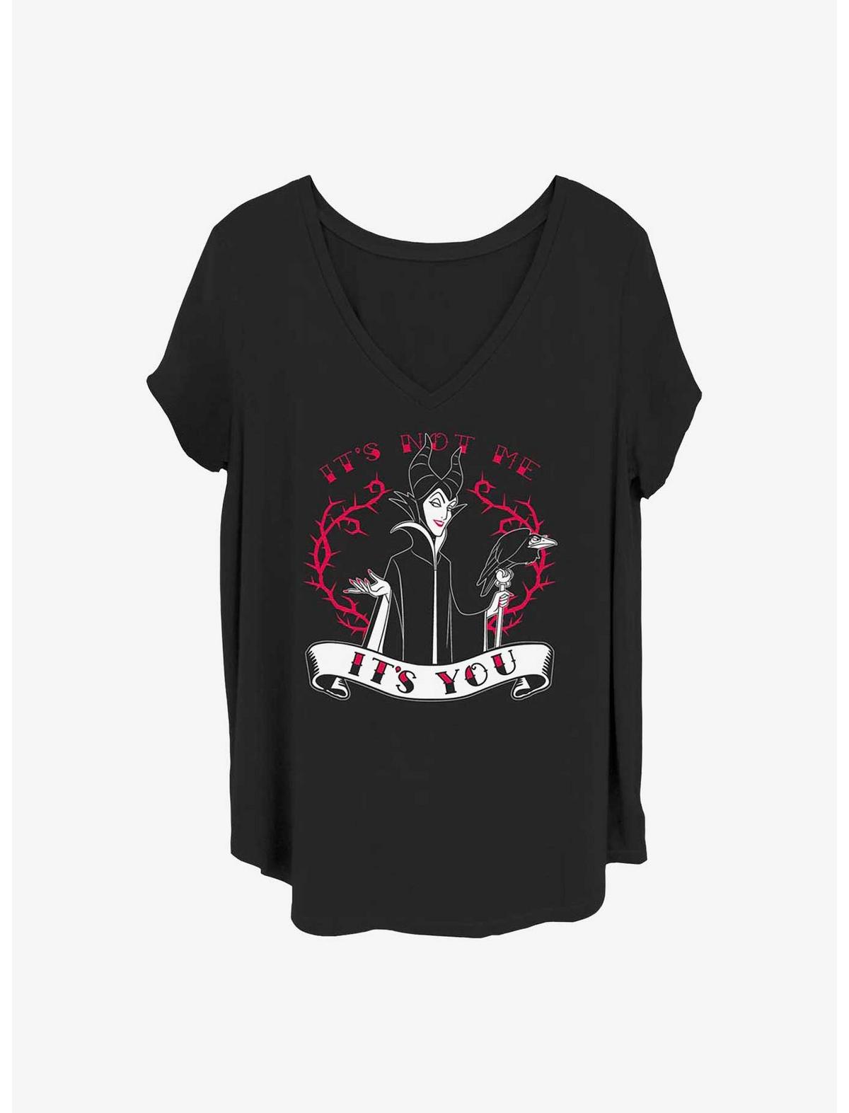 Disney Villains It's You Girls T-Shirt Plus Size - US 6909