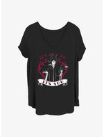 Disney Villains It's You Girls T-Shirt Plus Size - US 6909