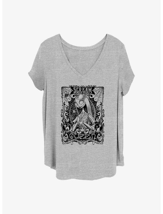 Disney The Nightmare Before Christmas Sally Scream Queen Girls T-Shirt Plus Size - US 3926