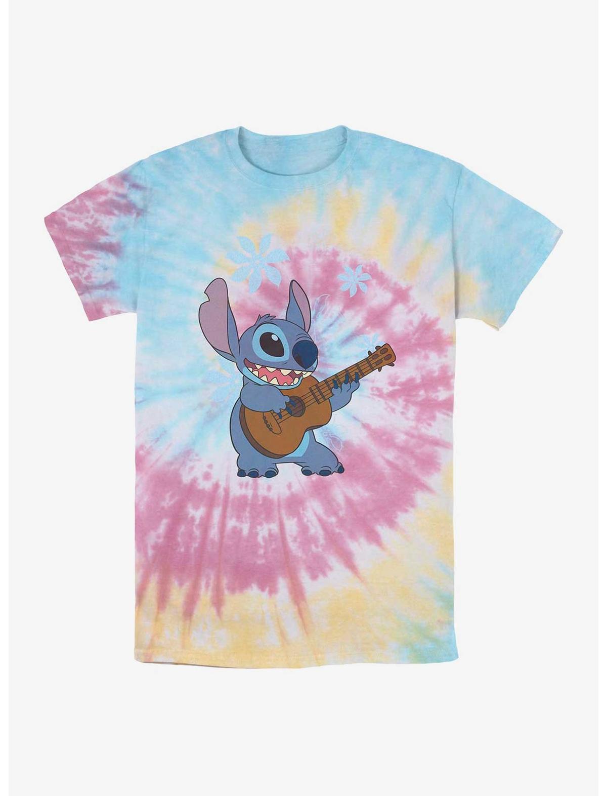 Disney Lilo & Stitch Ukulele Stitch Tie Dye T-Shirt - US 0847