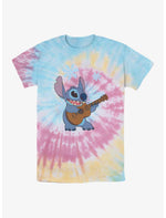 Disney Lilo & Stitch Ukulele Stitch Tie Dye T-Shirt - US 0847