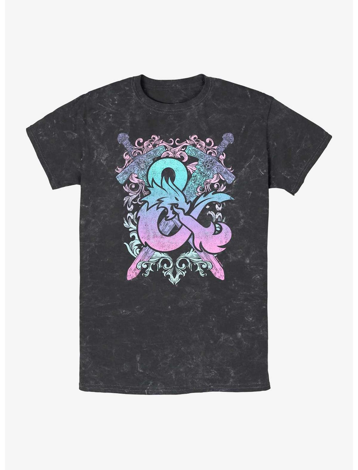 Dungeons & Dragons Pastel Logo Mineral Wash T-Shirt - US 6734