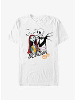 Disney The Nightmare Before Christmas Jack And Sally You Are Such A Scream T-Shirt - US 9314