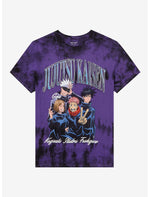 Jujutsu Kaisen Group Purple Tie-Dye T-Shirt - US 6320