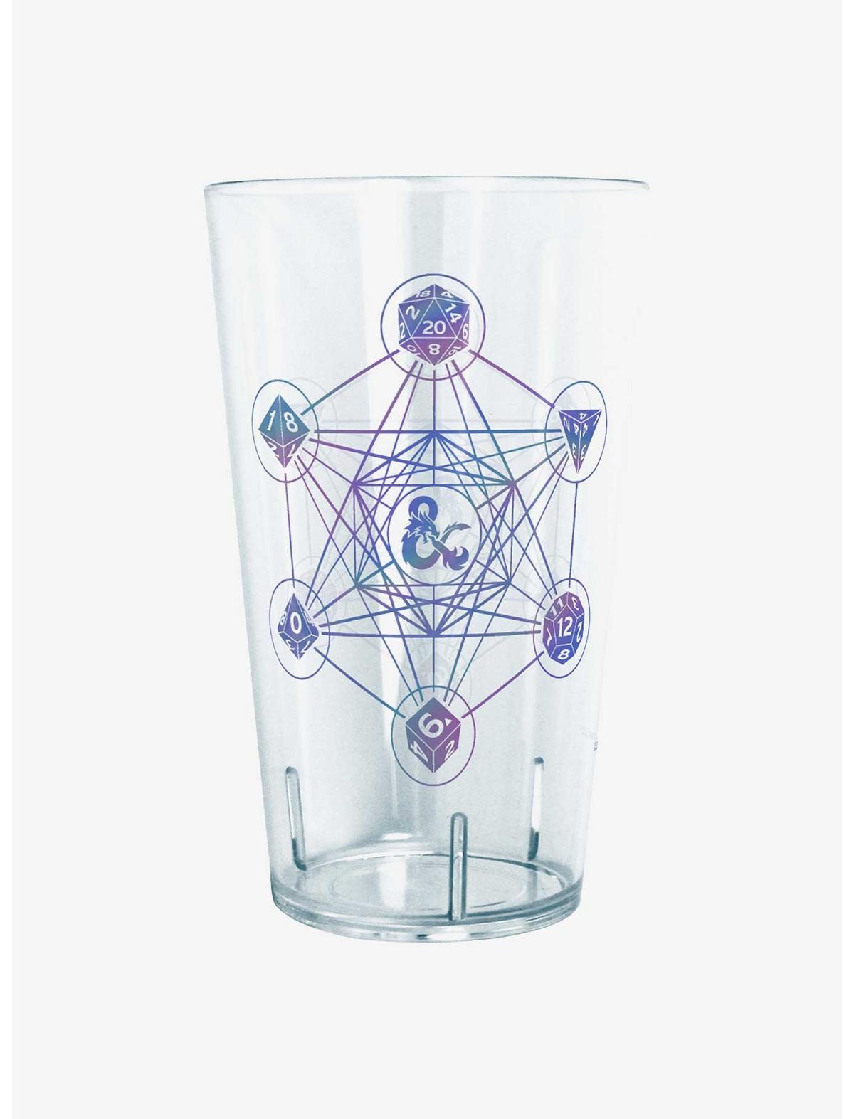 Dungeons & Dragons 6 Die Geometric Logo Tritan Cup - US 9103