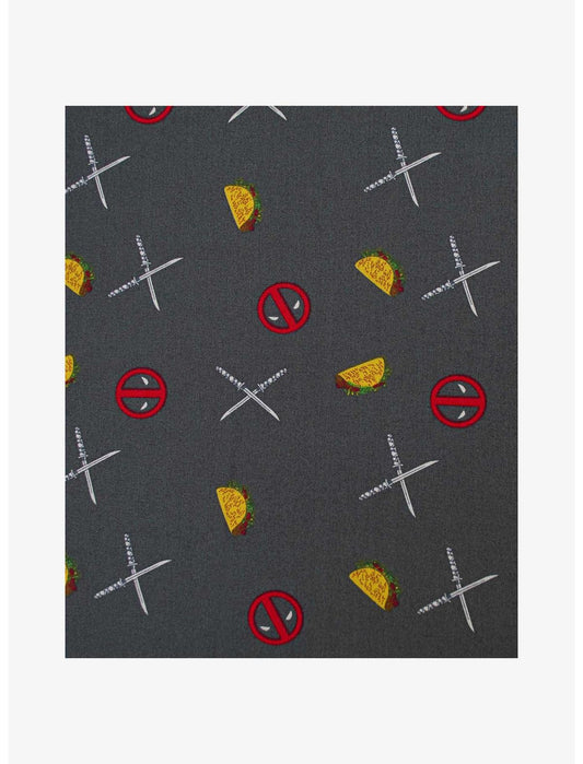 Marvel Deadpool Taco Party Woven Button-Up - US 4572