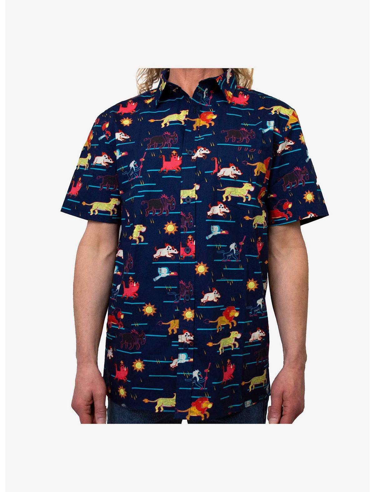 Disney The Lion King Stampede Woven Button-Up - US 5227