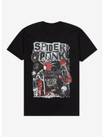 Marvel Spider-Man: Across The Spider-Verse Spider-Punk T-Shirt - US 3373