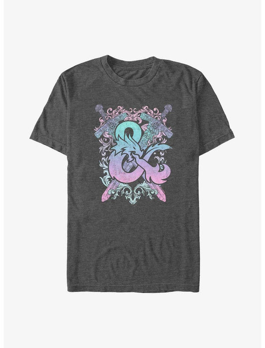 Dungeons & Dragons Pastel Logo Big & Tall T-Shirt - US 6805