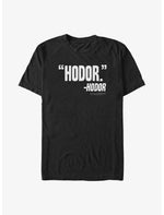 Game of Thrones Hodor Thoughts Big & Tall T-Shirt - US 9903
