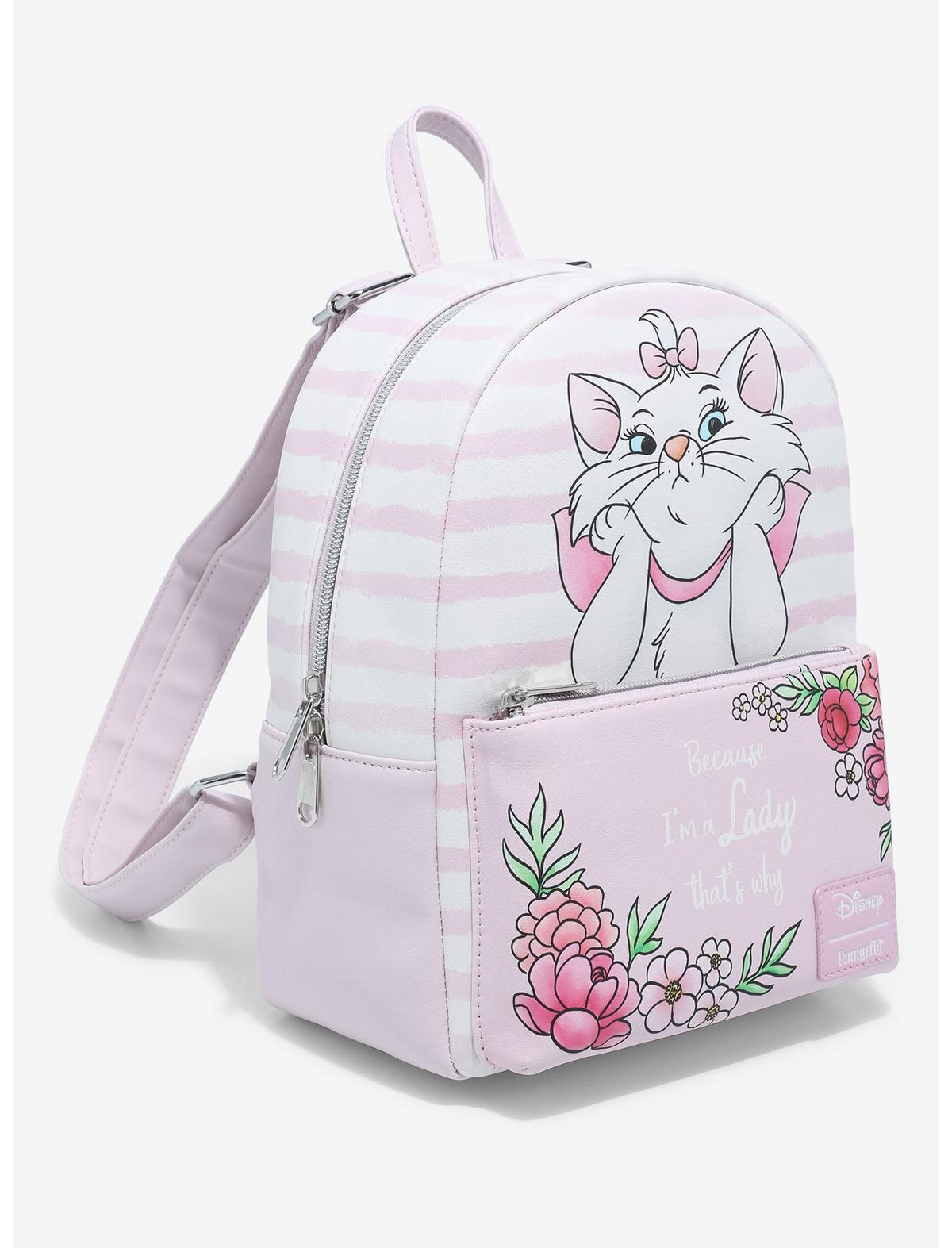 Loungefly Disney The Aristocats Marie Stripe Mini Backpack - US 2506