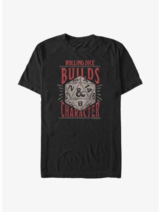 Dungeons & Dragons Building Character Big & Tall T-Shirt - US 4812