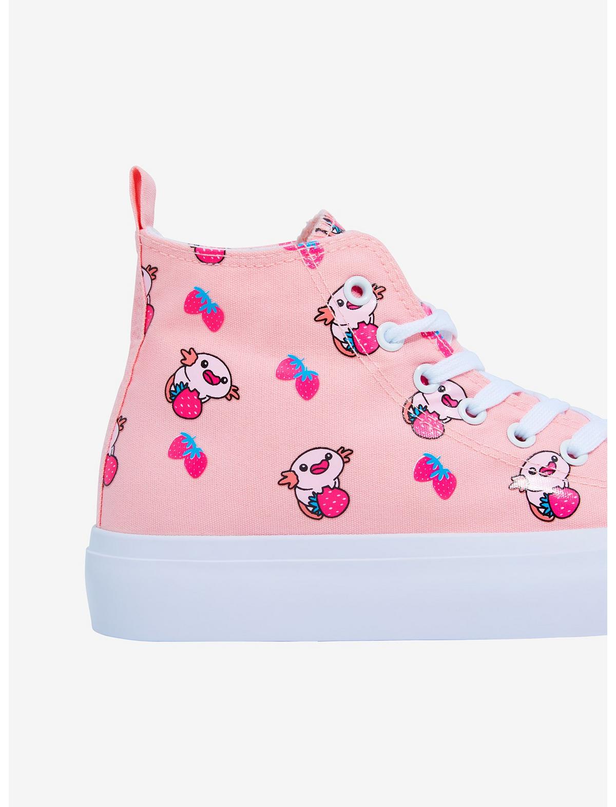 Axolotl Strawberry Hi-Top Platform Sneakers - US 1059