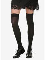 Blackheart Black Thigh Highs - US 2849