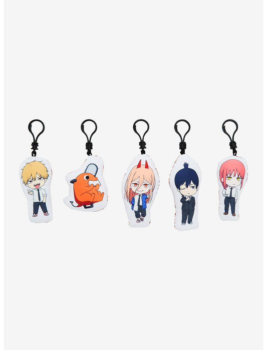 Chainsaw Man Nendoroid Series 1 Blind Character Plush Keychain Hot Topic Exclusive - US 9689