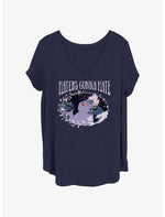 Disney The Little Mermaid Ursula Haters Girls T-Shirt Plus Size - US 7661