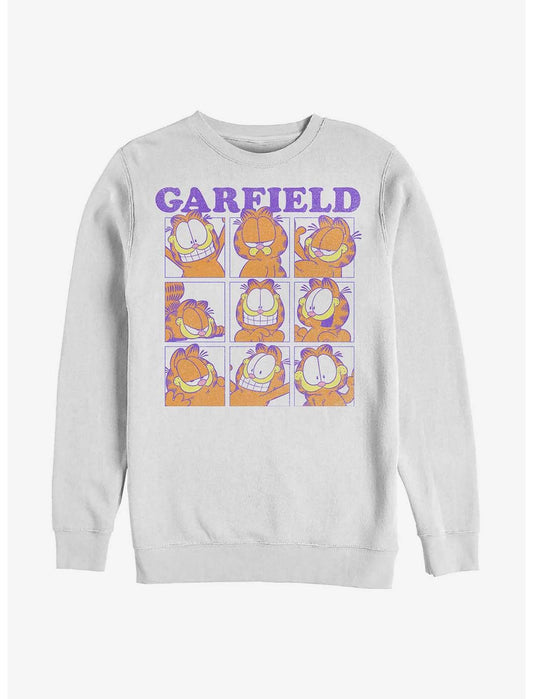 Garfield Many Faces of Garfield Sweatshirt - US 8738