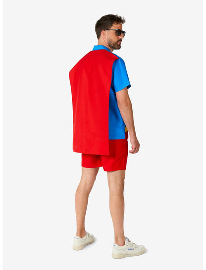 DC Comics Superman Button-Up Shirt and Short - US 3971