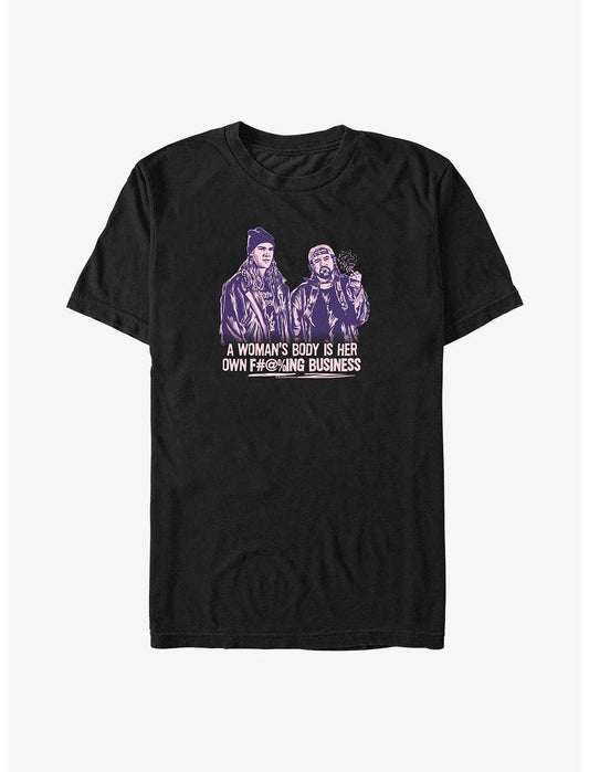 Jay and Silent Bob Nunnya Beeswax Big & Tall T-Shirt - US 5281