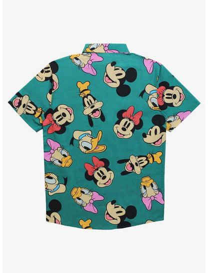 Disney Mickey Mouse & Friends Woven Button-Up - US 0925