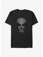 Disney Haunted Mansion Skull Graveyard Ghosts Big & Tall T-Shirt - US 9289