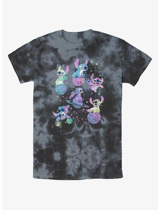 Disney Lilo & Stitch Planetary Stitch Tie-Dye T-Shirt - US 9044