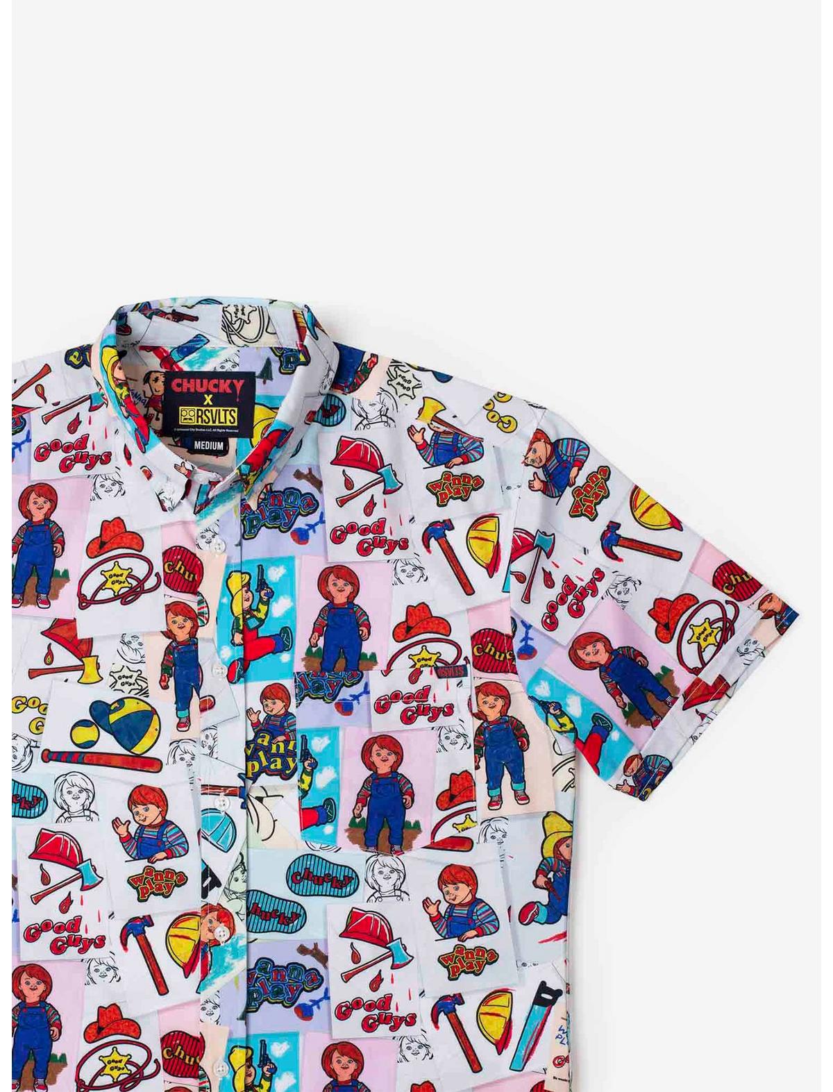 Chucky x RSVLTS "Wanna Color" Button-Up Shirt - US 8444