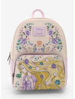Loungefly Disney Tangled Rapunzel & Pascal Flowers Mini Backpack - US 2433