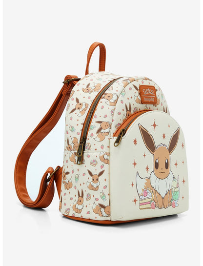 Loungefly Pokemon Eevee Desserts Mini Backpack - US 8097