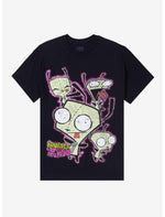 Invader Zim GIR Distressed Collage T-Shirt - US 9626