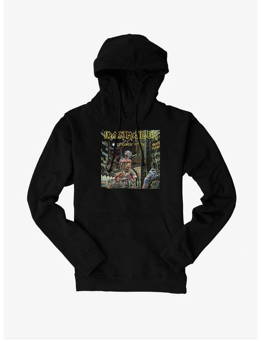 Iron Maiden Somewhere In Time Album Cover Hoodie - US 8179