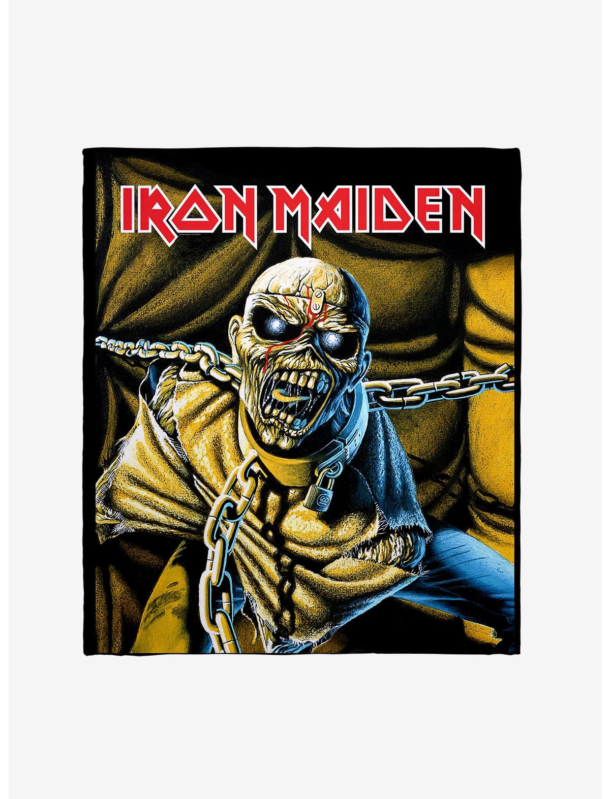 Iron Maiden Pom Album Art Throw Blanket - US 9885